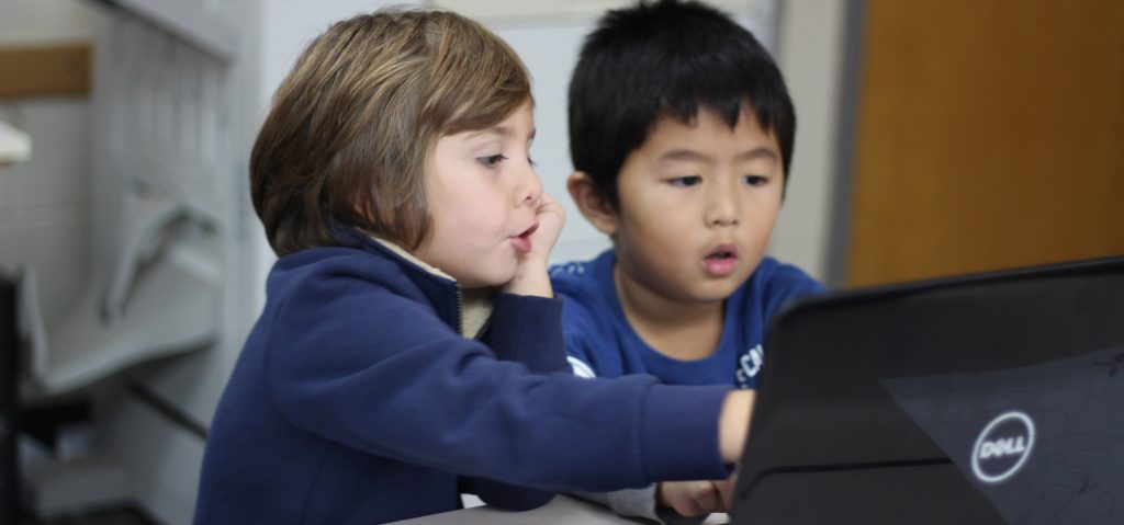 kindergarten tech photo